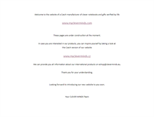 Tablet Screenshot of mycleverminds.com
